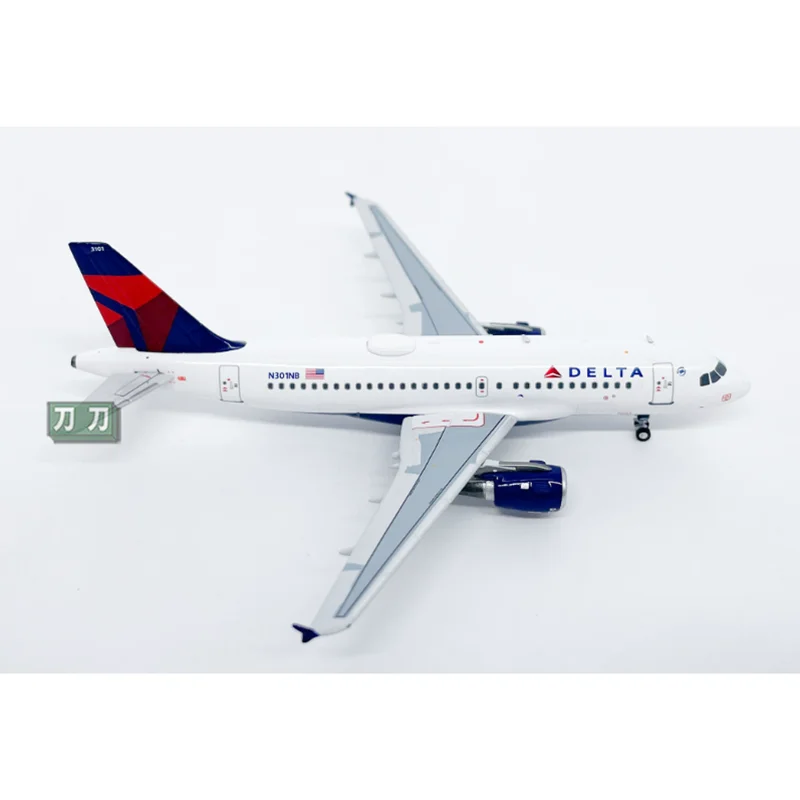 

NG 1/400 Scale Delta Air Lines A319 N301NB Alloy Aircraft Model Collection Decoration Item