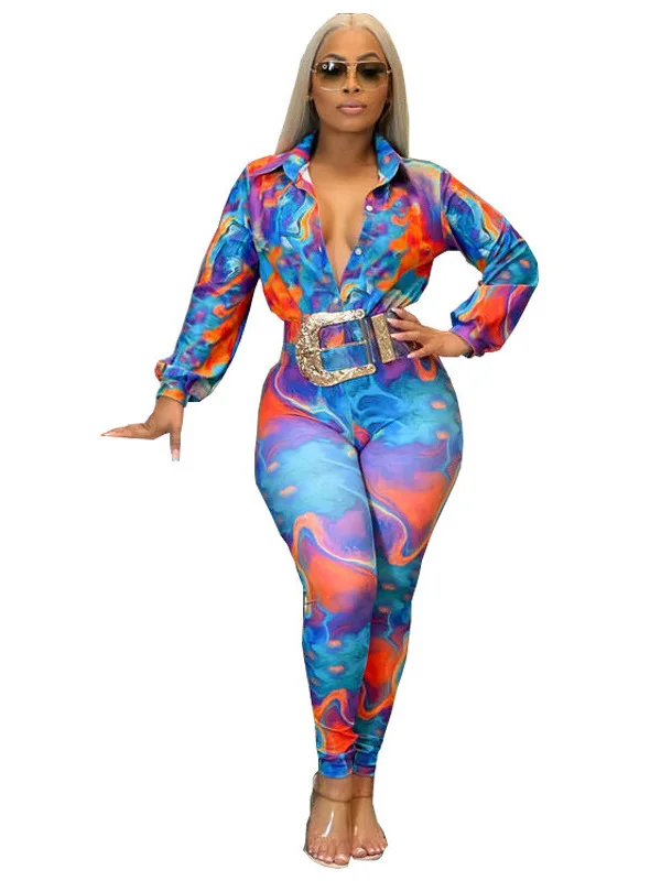 Set di pantaloni lunghi e attillati con stampa lunga Sve, set di abbigliamento sportivo casual da donna in poliestere primaverile Faion 8-25 anni