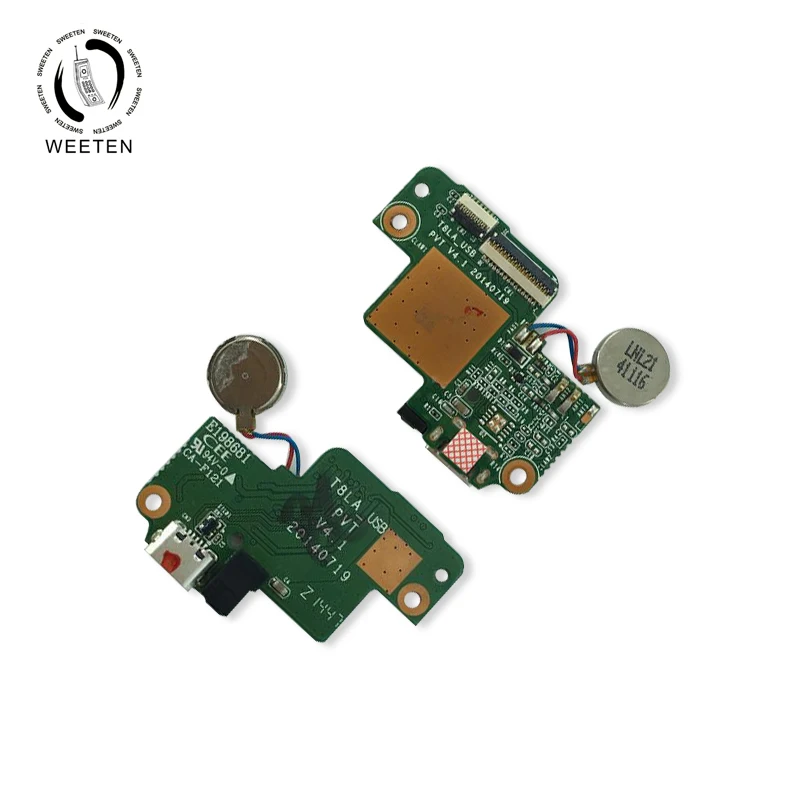 Placa de jack para carregamento usb, genuíno, substituição de cabo de fita flexível com porta usb para lenovo tab drive 3g/wifi