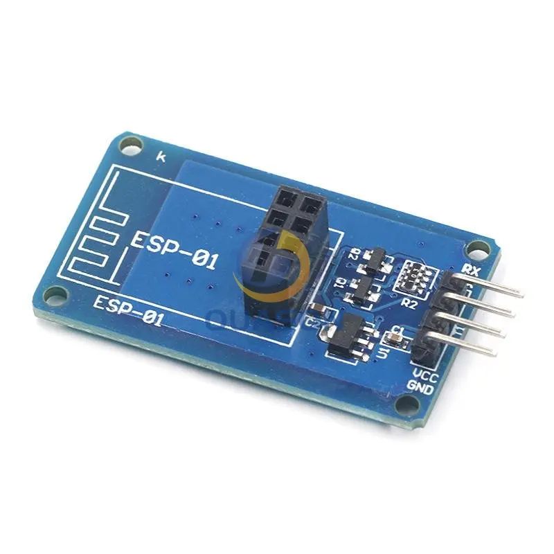 ESP8266 ESP-01 Serial WiFi Wireless Adapter Module 3.3V 5V Esp01 Breakout PCB Adapters Compatible For Arduino