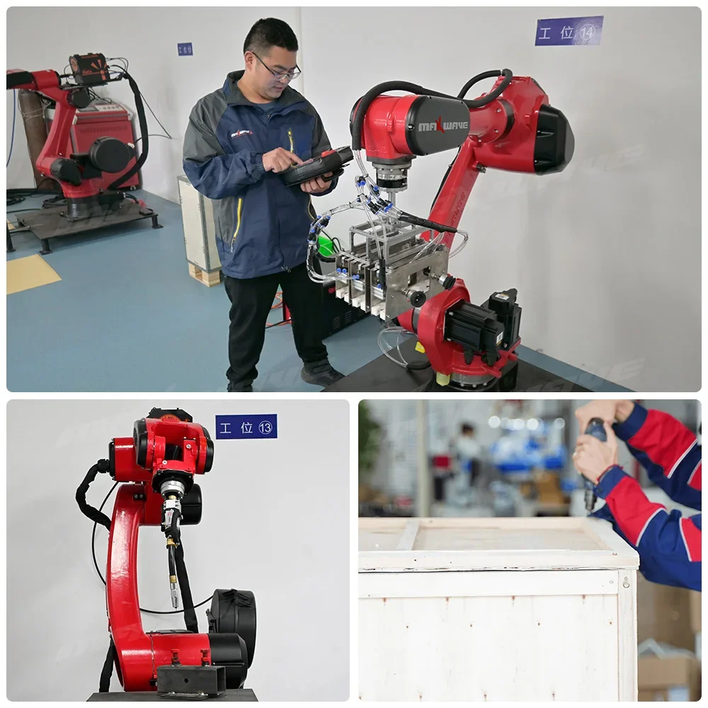 ذراع روبوت 6 محاور 1506 نموذج حجم سطح المكتب 6 كجم حمولة سهلة البرمجة لمشاريع وأتمتة تعليم الجذعية