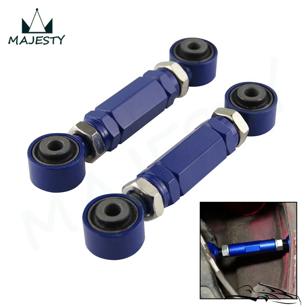 Adjustable Toe Rear Arm Kit Fit For Honda Civic Acura Integra EG EK DC2 88-00 Blue