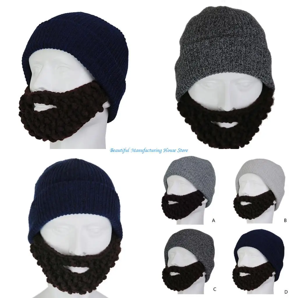 e56a-handmade-knit-hat-removable-beard-knitted-hat-winter-hats-for-men-women-cosplay
