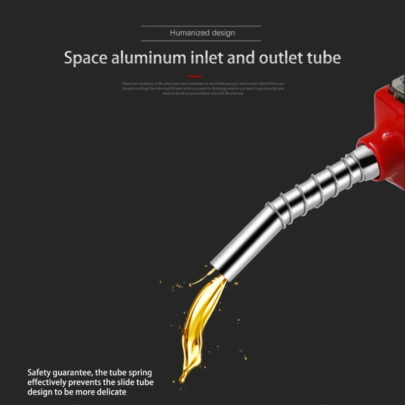 Digital Fuels Guns Nozzles Fuels Oil Gasolines Guns Nozzle With Digital Flows Meter Fuelings Nozzles For fuels Kerosenes