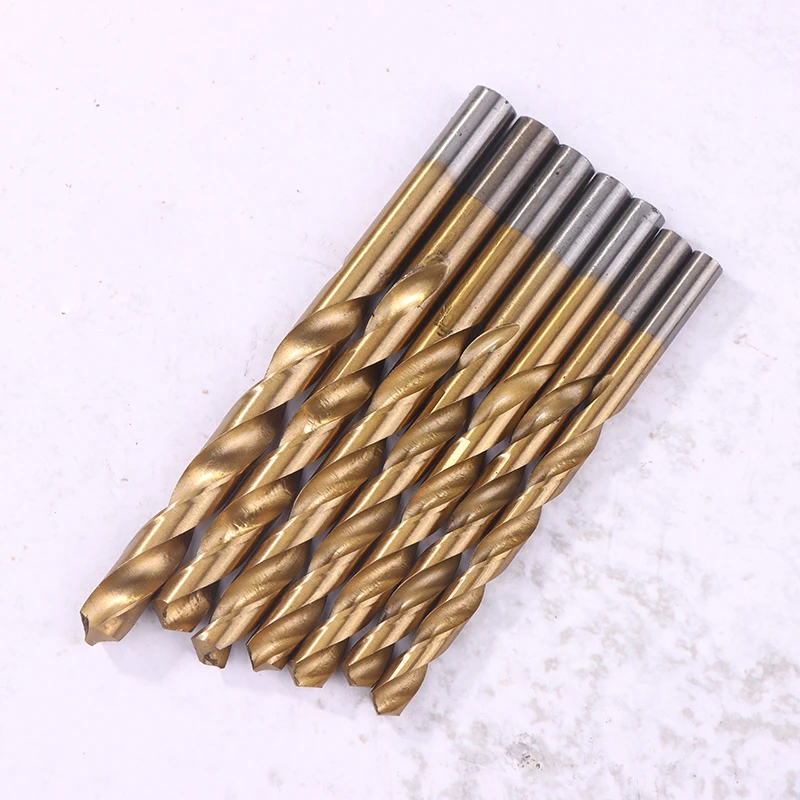 19 個 M35 コバルトラウンドストレートハンドルメトリックドリルビットセット 1 ミリメートル-10 ミリメートルドリルビットステンレス鋼硬質金属に適した