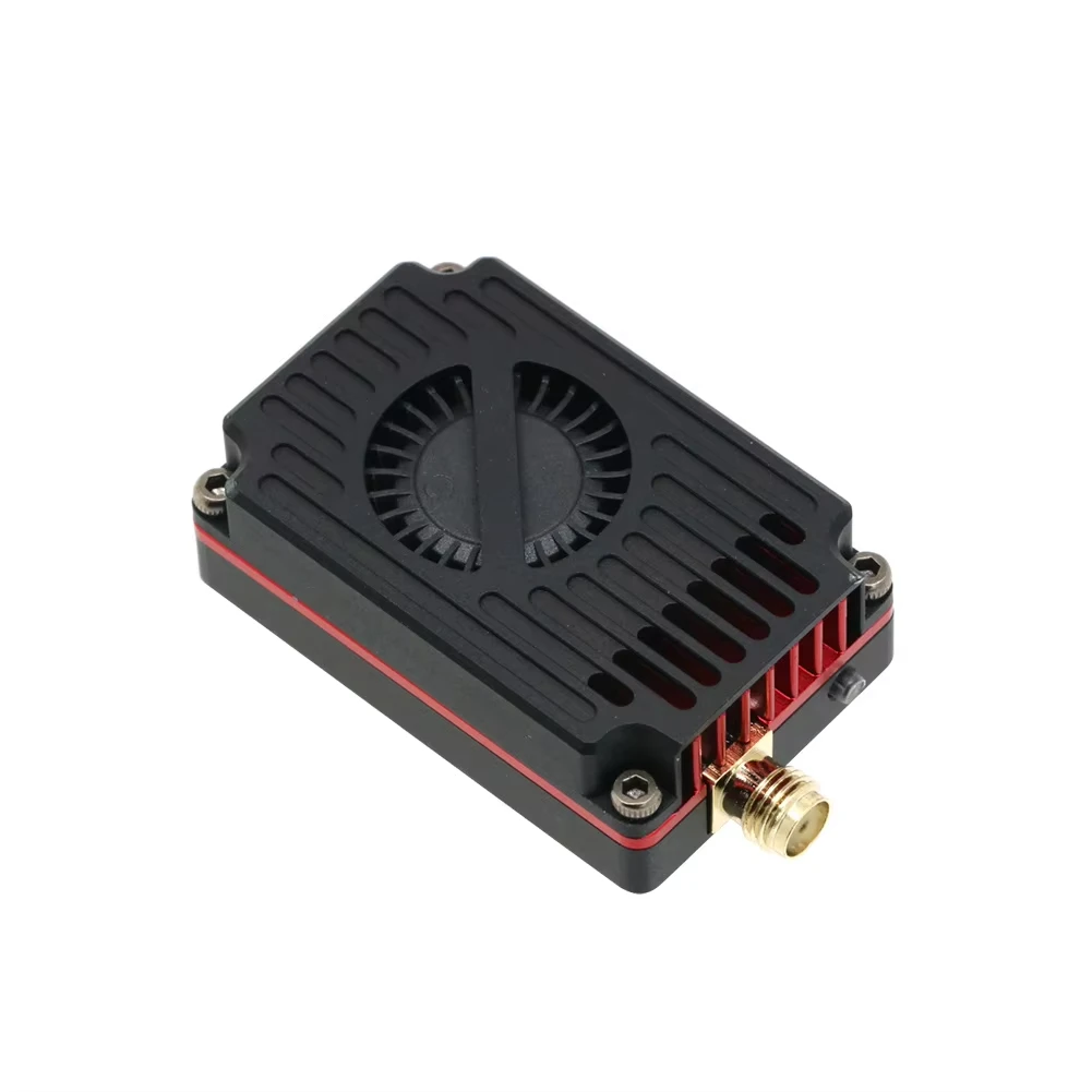 RUSHFPV OverShoot 3.3G 4W VTX รองรับ IRC Tramp Protocol 7-30V เครื่องส่งสัญญาณ 3.3GHz แว่นตา VRX โมดูล FPV Long Range Drone