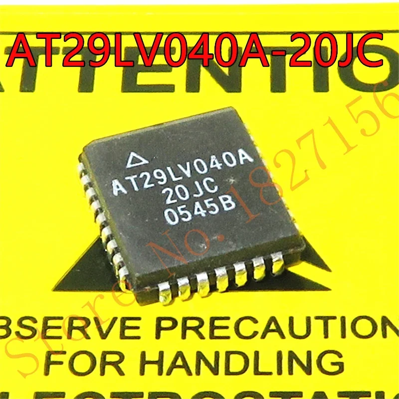 IC NEW  AT29LV040A-20JC   4 Megabit 512K x 8 3-volt Only 256 Byte Sector CMOS Flash Memory