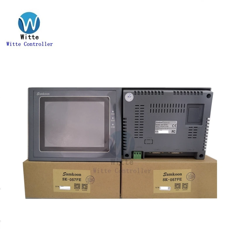 Samkoon 5,7-calowy HMI SK-057FE DC24V Ekran dotykowy Pamięć 128M Flash 128M DDR3 CPU Cortex A8 600MHZ