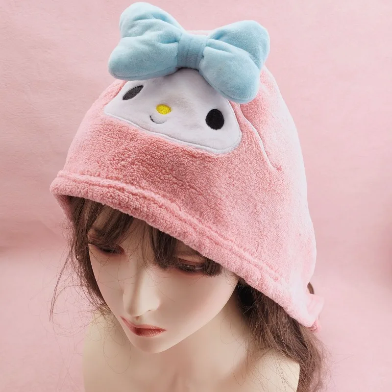 

Sanrio dry hair cap anime my melody pudding dog anime cartoon innovative shower cap kawaii cute super absorbent home girl gift