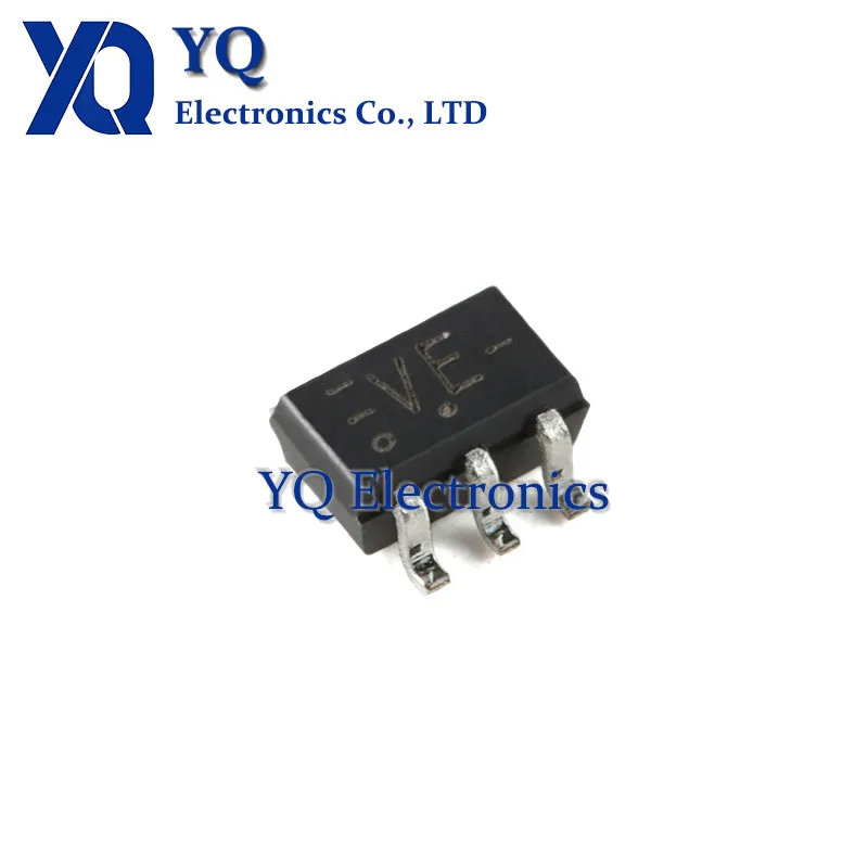 10PCS/lot New OriginaI 74LVC1G08GW, 125 74LVC1G08GW silk screen VE logic chip SOT-353
