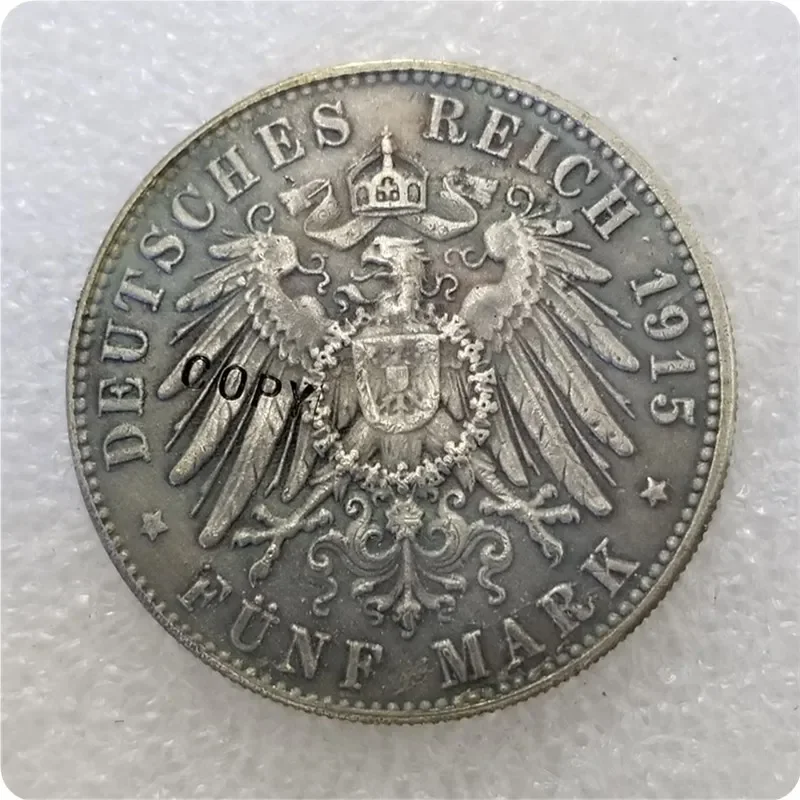 1913 Germany  Coin COPY commemorative coins-replica coins medal coins collectibles Challenge Pocket Coins Christmas Gifts