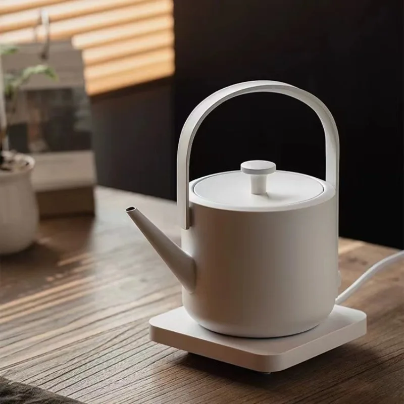 غلاية كهربائية من الفولاذ المقاوم للصدأ، إبريق شاي منزلي أوتوماتيكي، غلاية سريعة بطبقة مزدوجة #3