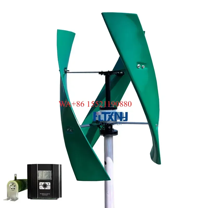 WMWMNU 2Kw 5Kw 10Kw On Grid Vertical Wind Turbine System for Streetlight Home Use Wind Power Generator