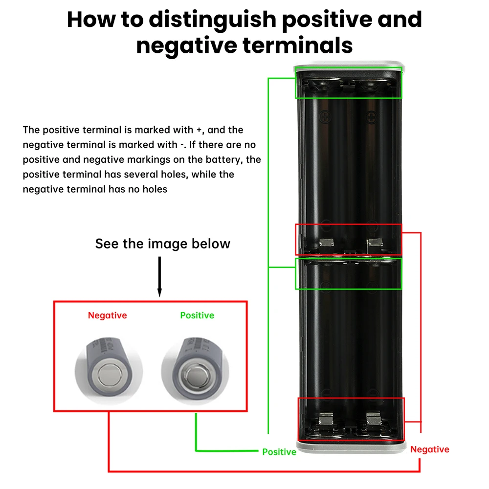 علبة بطارية 22.5 وات 8 × 18650 مبيت بنك طاقة شفاف خالٍ من اللحام يدعم وضع التيار المنخفض ومنافذ مزدوجة من النوع C #5