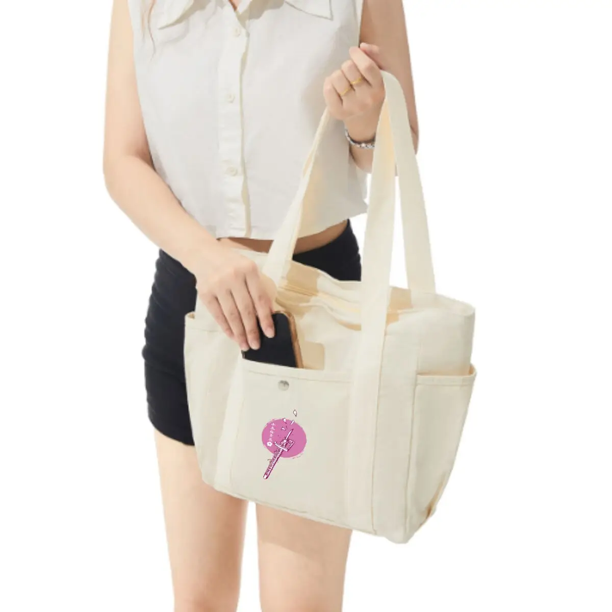 Senbonzakura Kagewaki Themed Design  Student Art Single-shoulder Bag