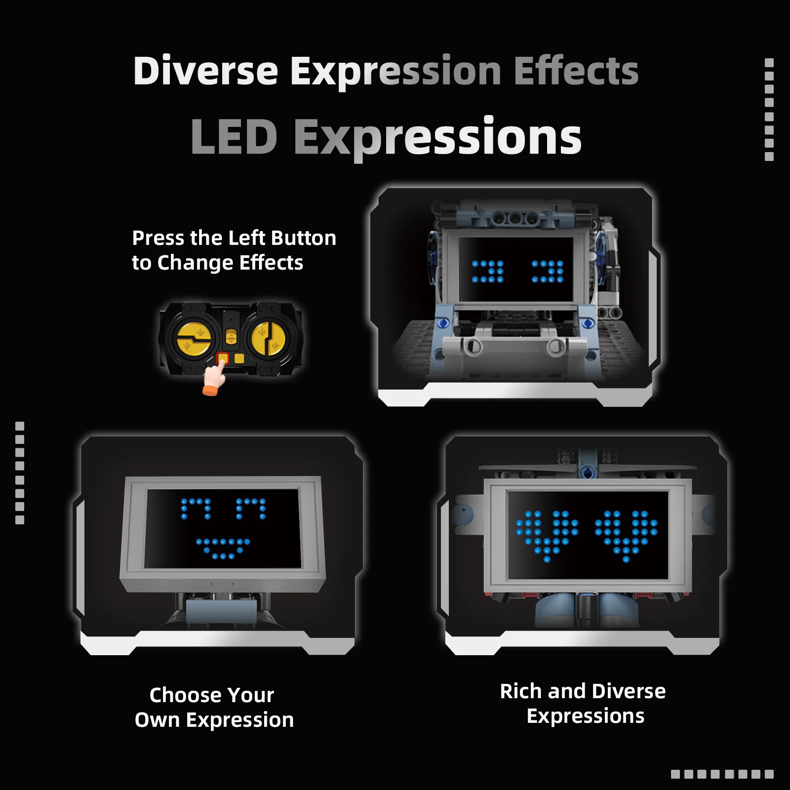 5 in 1 Stad Technische Afstandsbediening Vervormde Robot Bouwstenen Programmeerbare APP RC Voertuig Graafmachine Bulldozer Bakstenen Speelgoed