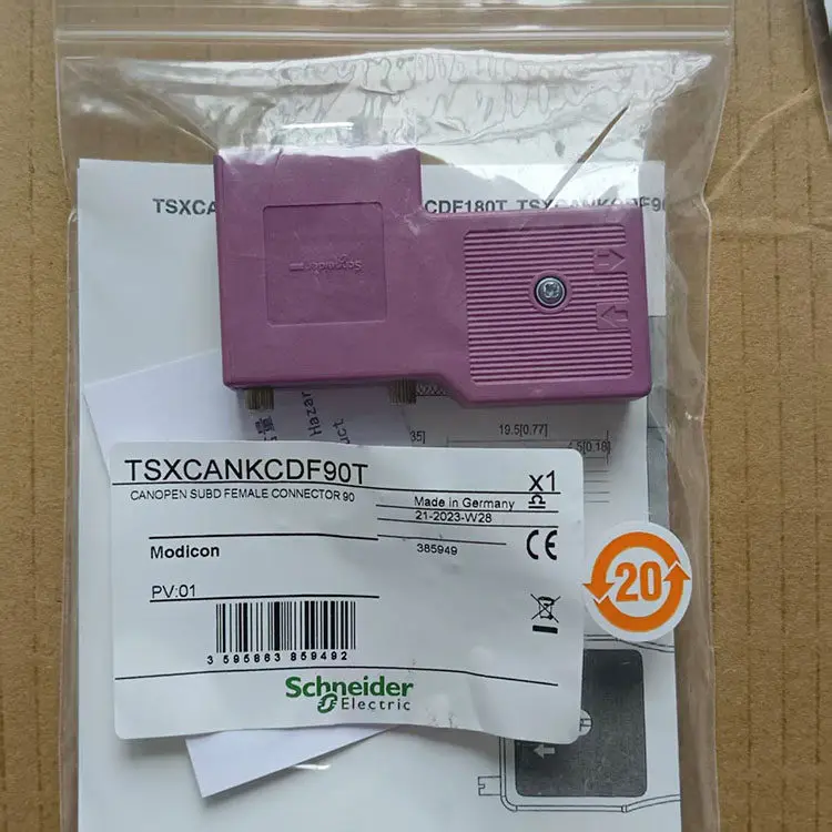 

Original Schneider CANopen SUB-D 9-pin Connector TSXCANKCDF90T TSXCANKCDF180T TSXCANKCDF90TP
