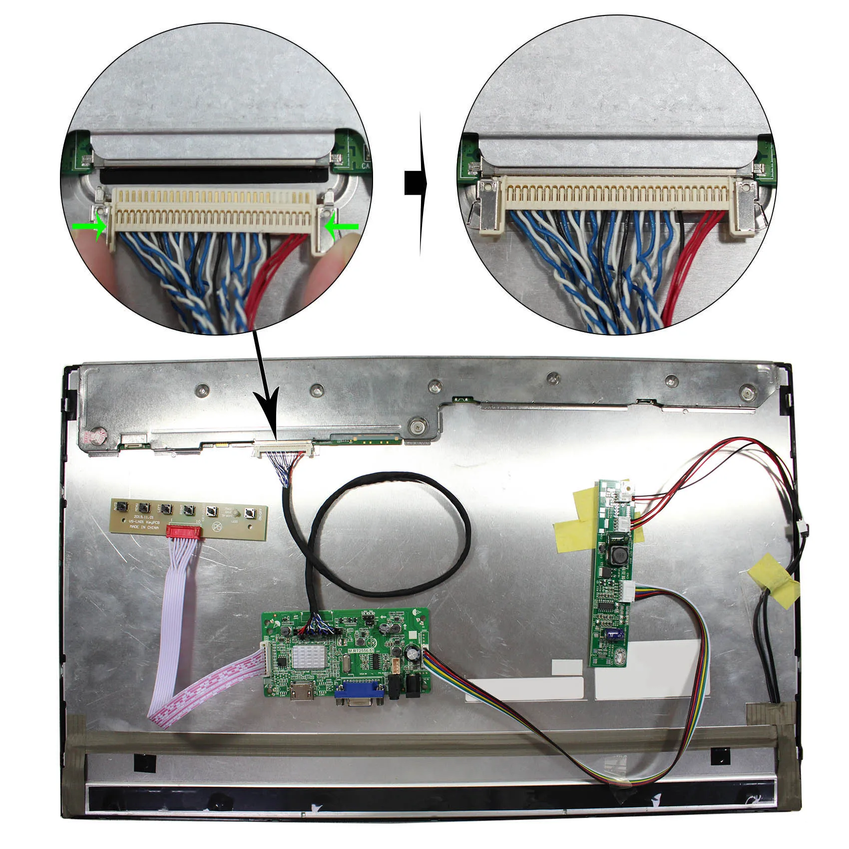 Для 21,5 "A1311 (2010 ) LM215WF3-SDA1 ЖК-экран HD-MI VGA ЖК-контроллер наборы плат
