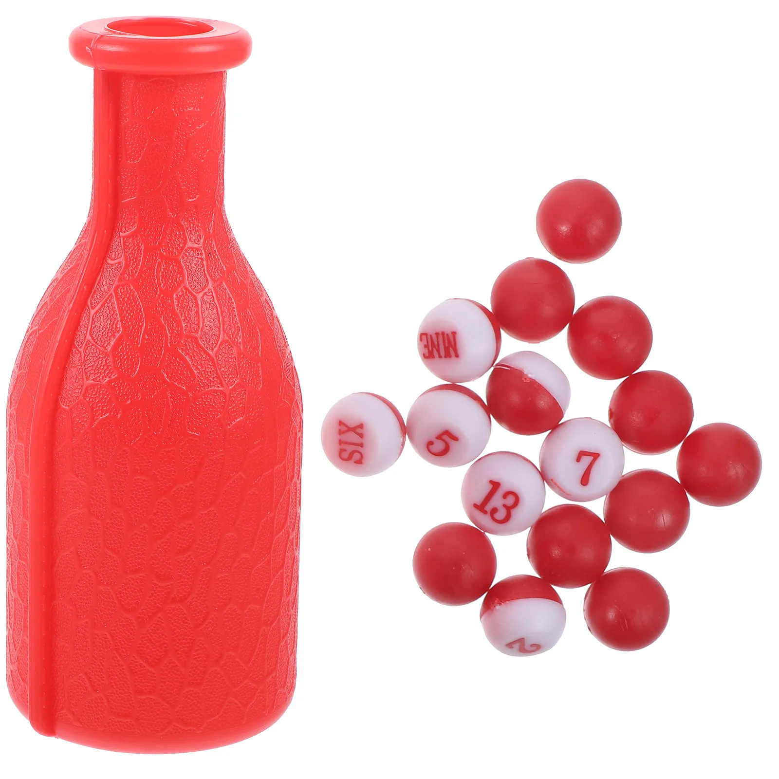 مجموعة واحدة من دعامات زجاجات البلياردو البلاستيكية، خفيفة الوزن، سهلة الحمل والتخزين، رائعة للمبتدئين