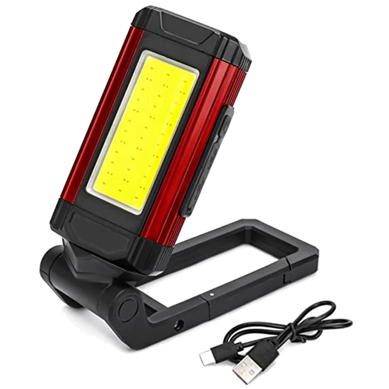 

Hot Rechargeable Work Light Magnetic LED Torch Waterproof Work Torch For Home Power Outages And Emergencies