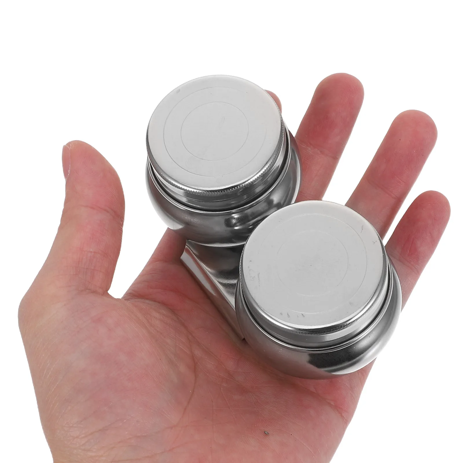 

2Pcs Portable Oil Paint Brush Cleaner Pot Stainless Steel Wash Pot Fixed Clip Dual Palette Holder Outdoor Painting Brush Washing