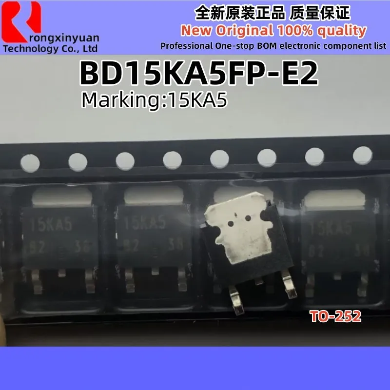 NCE4080K NCE4080 JSPK10100ACT K10100ACT HYG120P06LR1D G120P06 HYG120P06 BD15KA5FP-E2 15KA5 BD15KA5FP BD15KA5 TO-252 Новый