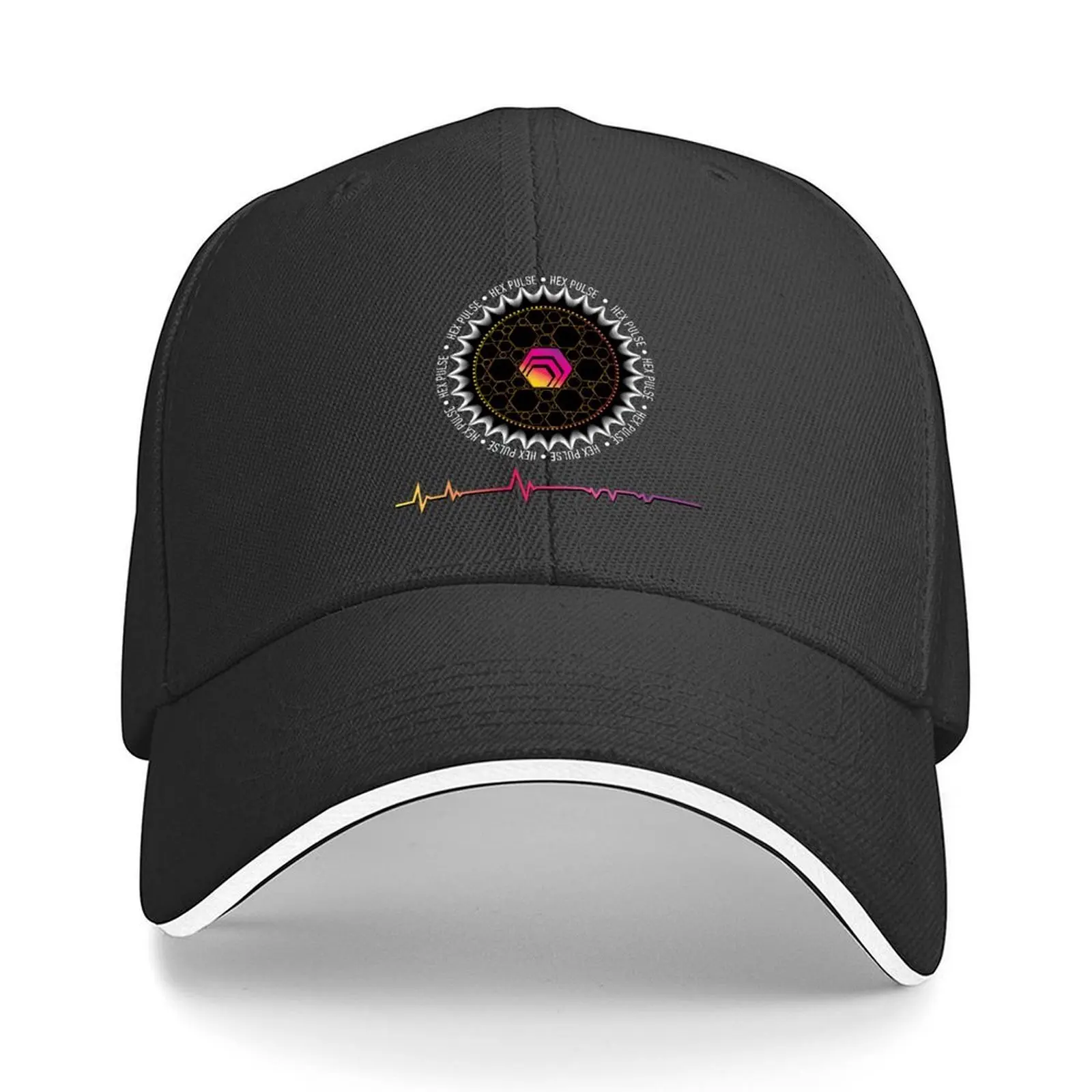 

HEX PULSE logo Baseball Cap Christmas Hat Rugby Trucker Cap Thermal Visor For Women Men's