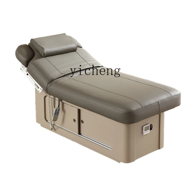 Zws Electric Beauty Bed Constant Temperature Heating Massage Couch Micro Plastic Spa Multifunctional Medical Beauty Tattoo Couch