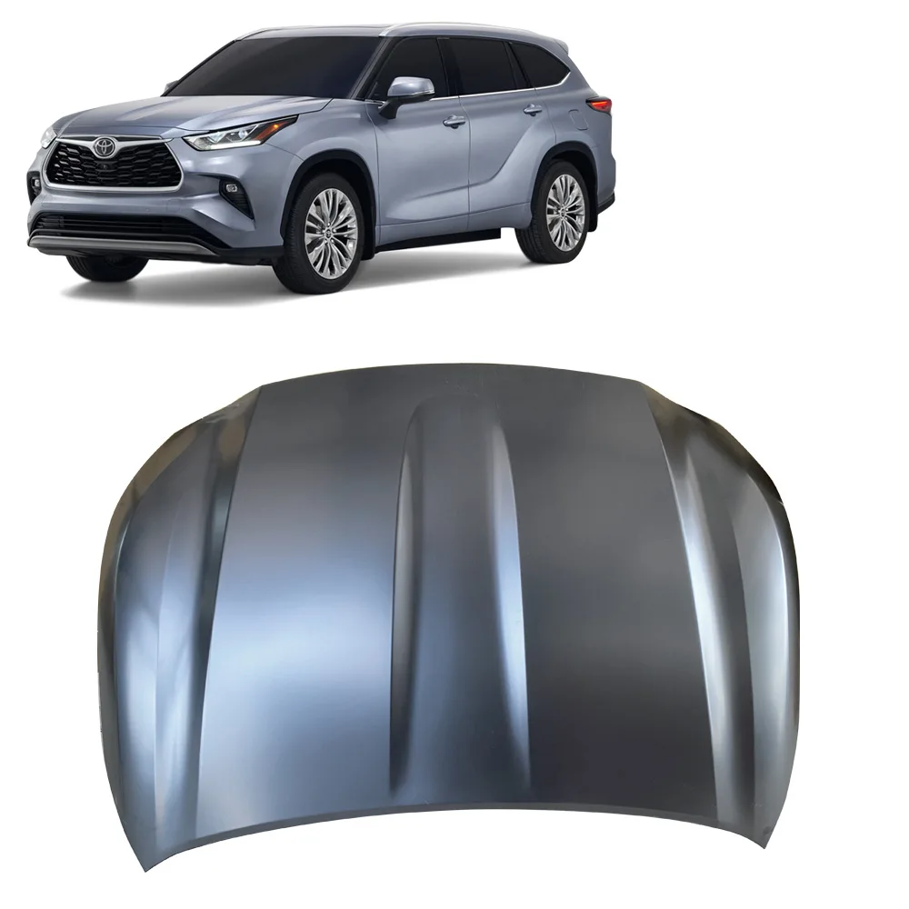 Replacement Car Engine Hood Bonnet Cover for Toyota Highlander 2021-