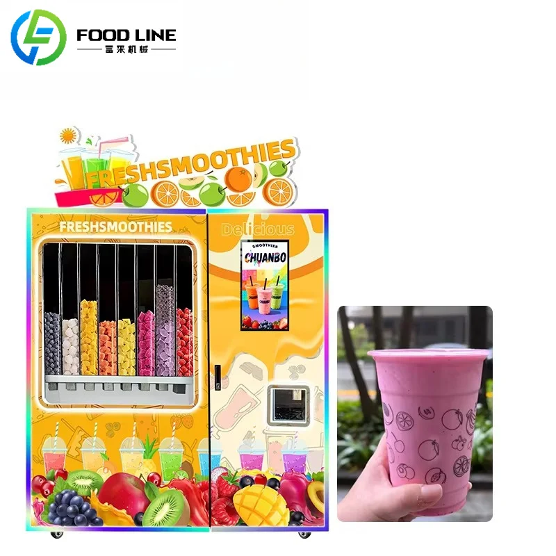 FOODLINE Low Running Cost Smoothie Blender Silent Motor Continuous Ice Slush Making For Snack Bar