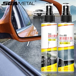 SEAMETAL 100ml Waterproof Auto Glass Anti-fog Spray Hydrophobic Coating Car Windshield Window Glass Anti-fog Rainproof Agent Set