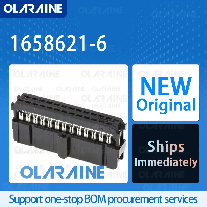 

20/50/100Pcs 1658621-6 100% brand new and original IC chip Headers and wire housings Connector 26 Position