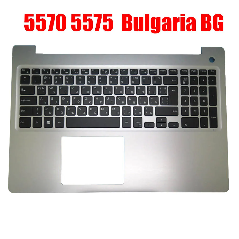 Belgium BE / Bulgaria BG Laptop Palmrest For DELL For Inspiron 15 5570 5575 0V1H3J 0G7KCC 0V1H3J 0VDFV7 0M1FJK Upper Case New