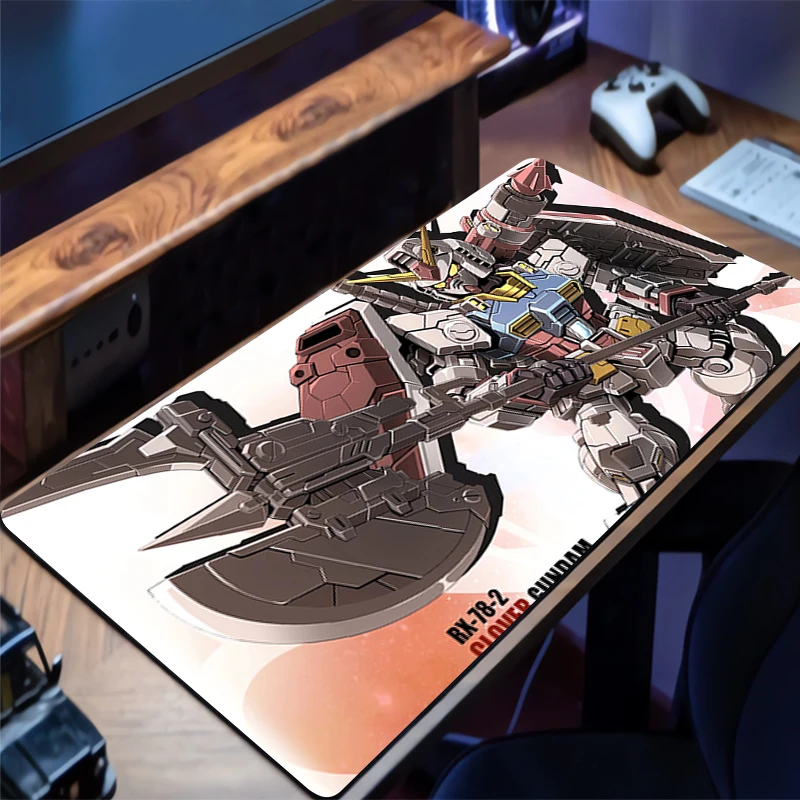 

Mousepad Mechanical Warrior RX-78-2 Gundam Non Slip Desk Mouse Mat HD Keyboard Pad Extended Pad Gaming Mouse Pad Rubber Desk Mat