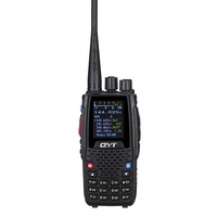 QYT KT8R Two Way Radio Quad Bands 136-174MHz 220-260MHz 350-390MHz 400-480MHz Screen Display Outdoor HAM Wireless Communication