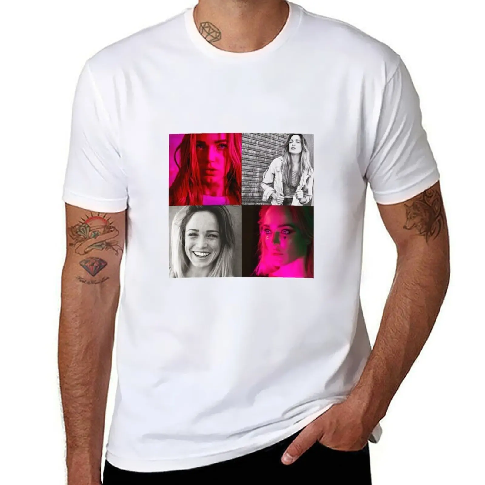 

Caity Lotz T-Shirt t shirts for man graphic tees man t shirt graphic T-Shirt