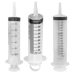 20-150ml Large Capacity Syringe Reusable Pump Measuring Nutrient Sterile Without Needle Washable Suction Injector Feeding Tools