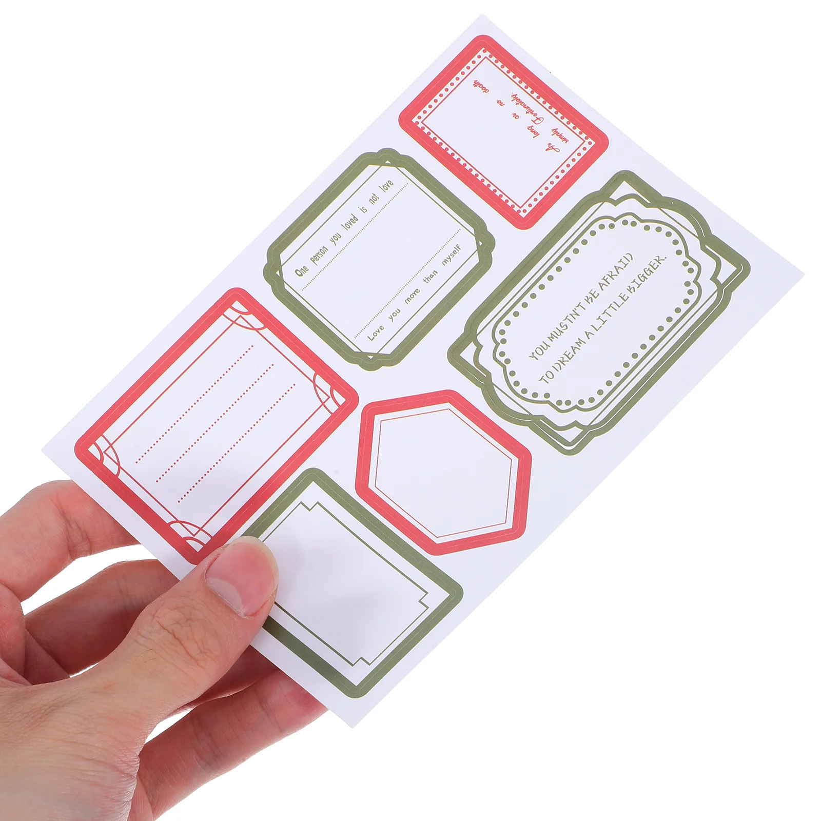 

24pcs Handcrafted Journal Stickers Retro Sticky Tabs Memo Pad Set Scrapbooking Supplies Vintage Art Stationery DIY for Planners