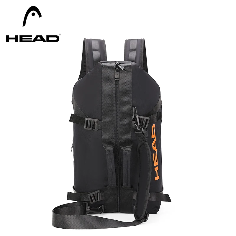 HEAD tornister Crossbody sportowy plecak gimnastyczny Schoo torba na książki uniwersyteckie męski i damski plecak podróżny pasuje do laptopa 15,6 cala