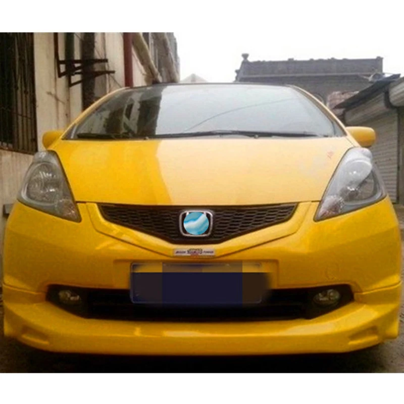 For Honda Fit Jazz ABS Front Bumper Diffuser Lip Separator Anti-Collision Body Kit Accessories 2008 2009 2010 Year