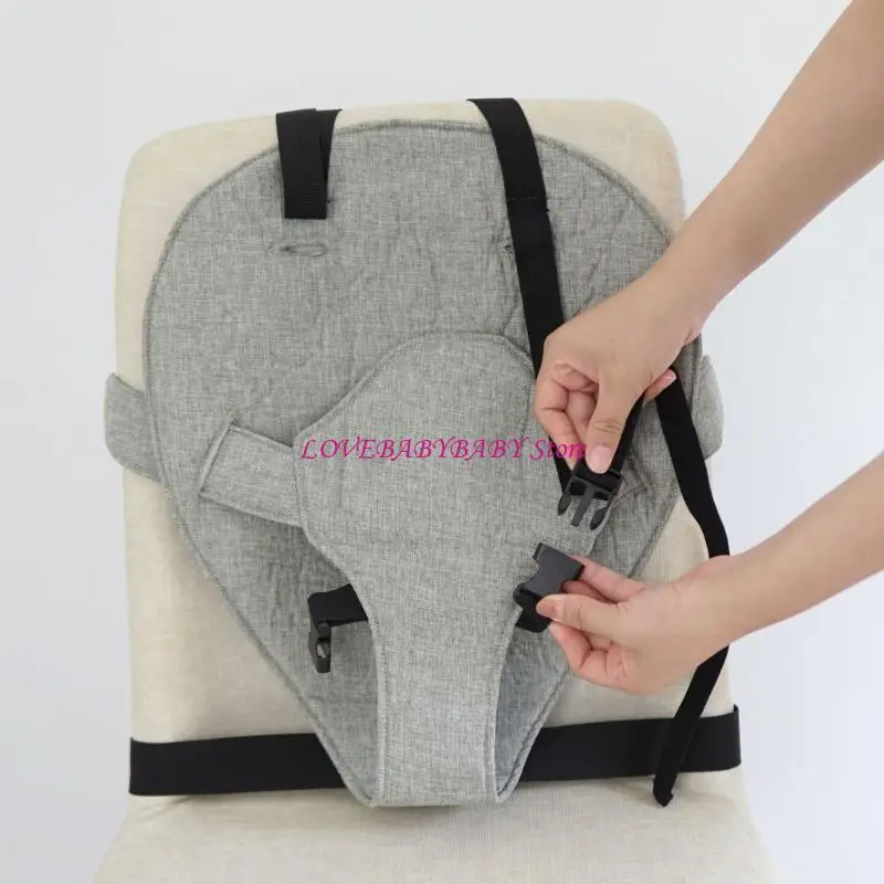 

Пояс новорожденных с высоким ремнем для детского столового кресла ремешок с высоким содержанием кресел. 5 -очковой ремень для