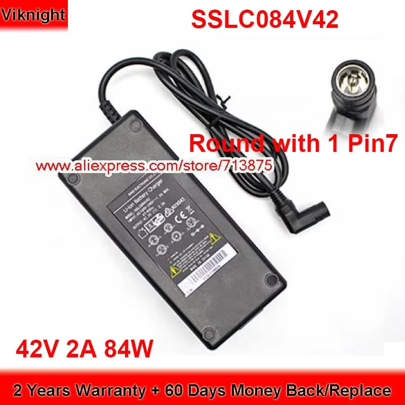 Genuine SSLC084V42 SSLC084V42X 84W AC Adapter 42V 2A Power Supply for SSLC084V42J SSLCO84V42 SSLC084V42M SSLC084V42XHA
