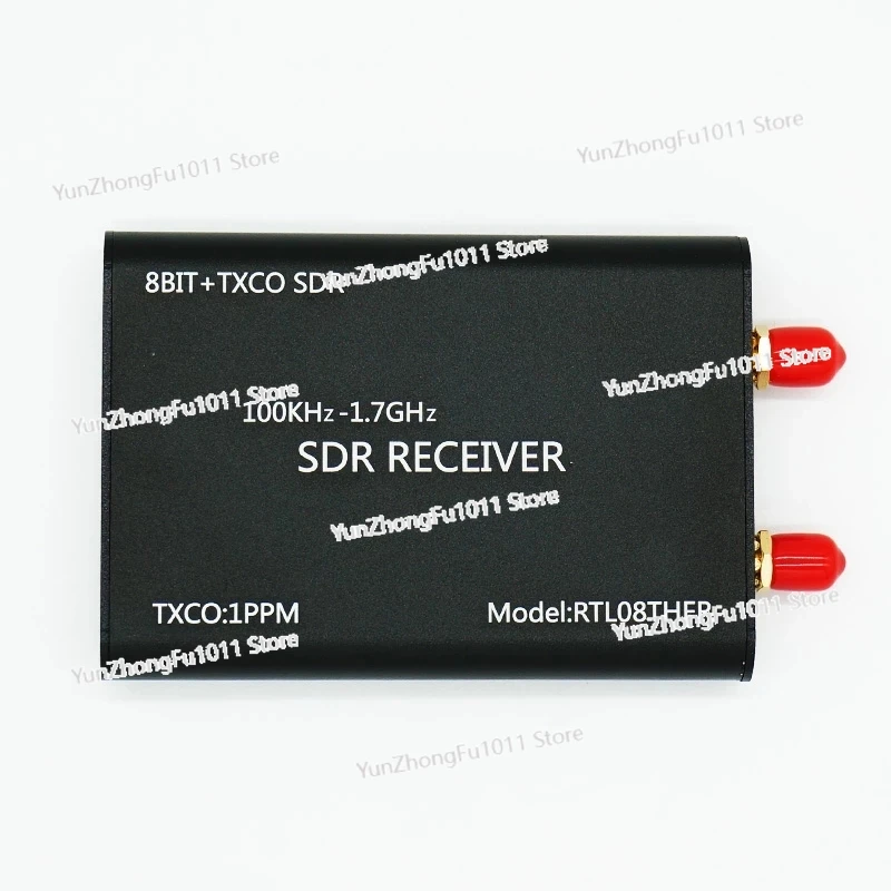 

RTL SDR 100 кГц-1,7 ГГц, полный диапазон, 0,5 ppm TXCO, приемник RTL-SDR, радиоприемник SDR RTL2832U+R820T2, SDR RTL08THFR