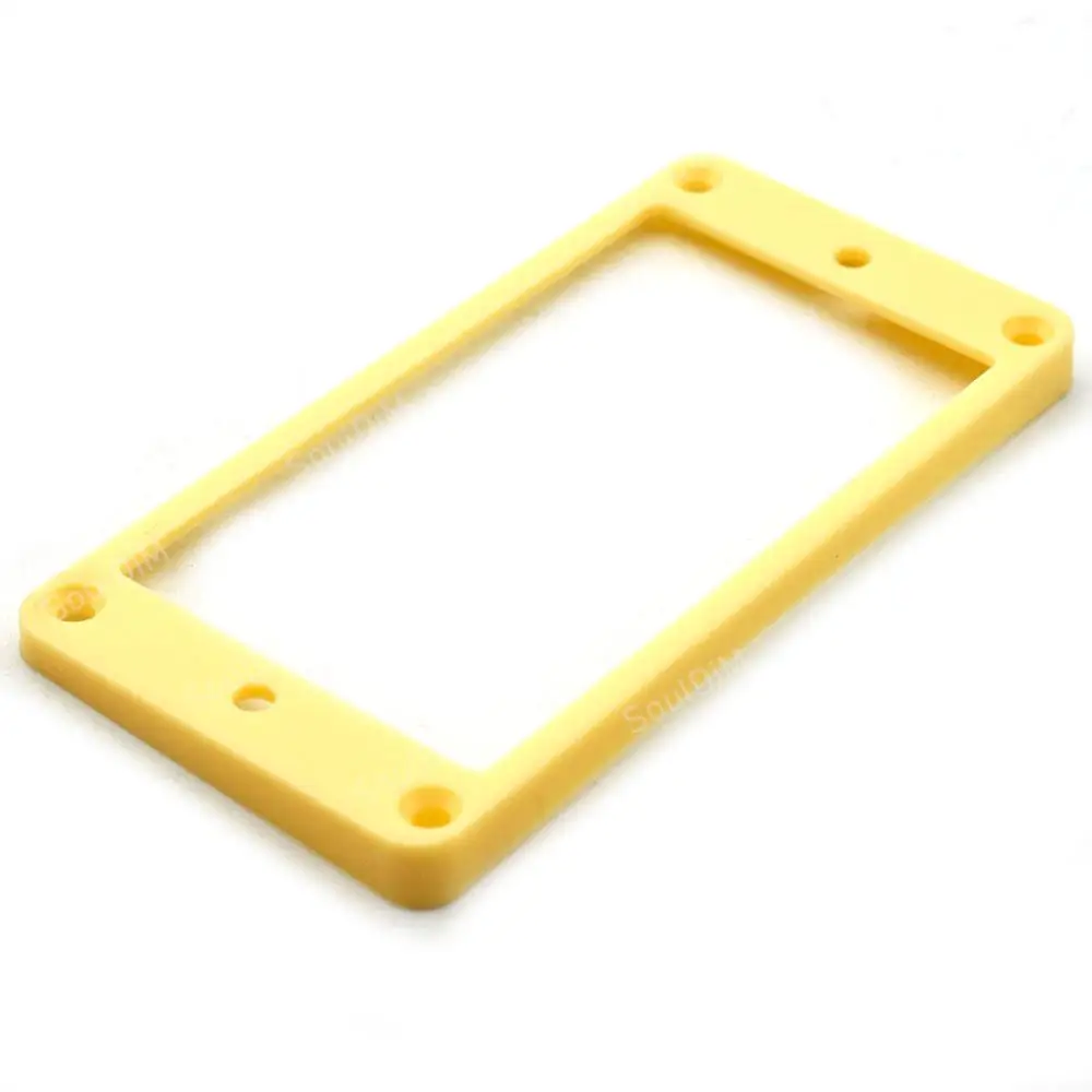 10pcs Plastic Curved Humbucker Pickup Radian Frame Mounting Ring for LP Guitar Electric Guitar 5*3.5mm 3 Color