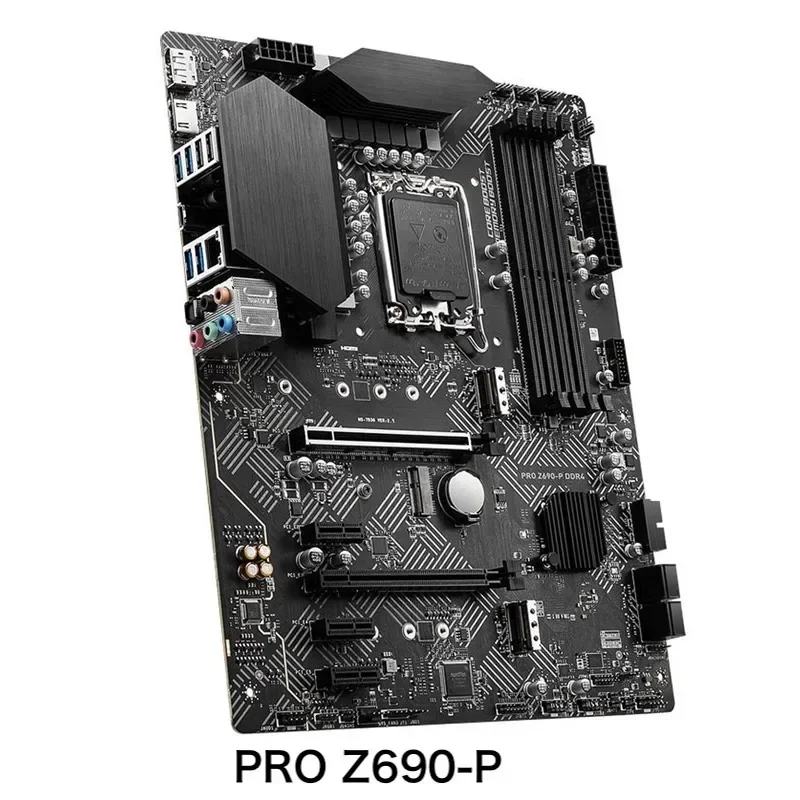 For MSI PRO Z690-P DDR4 Motherboard Support 12th Generation CPU LGA 1700 DDR4 Mainboard 100% Tested OK Fully Work Free Shipping