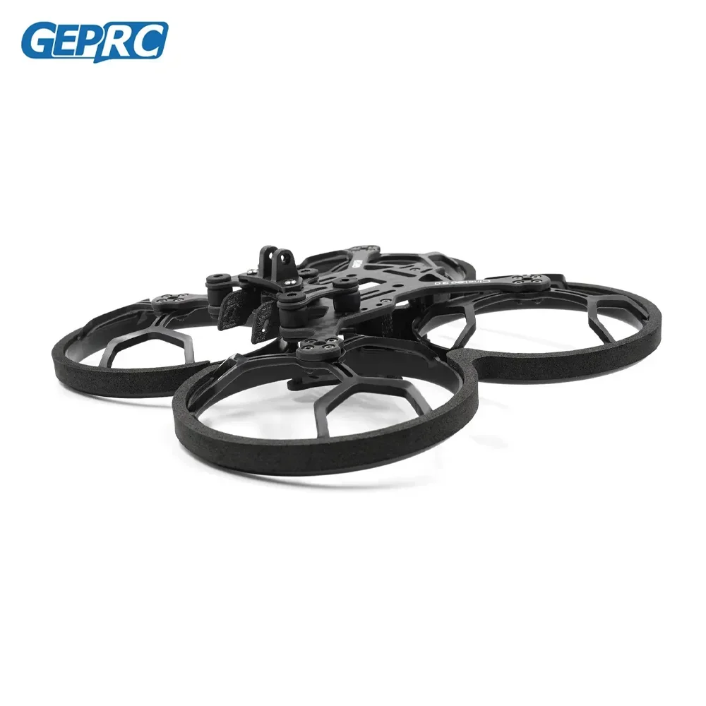 GEPRC GEP-CL30 CineLog 30 طقم إطارات كوادكوبتر من ألياف الكربون 3 بوصة 126 مللي متر قاعدة عجلات مع واقي المروحة لسباق RC FPV