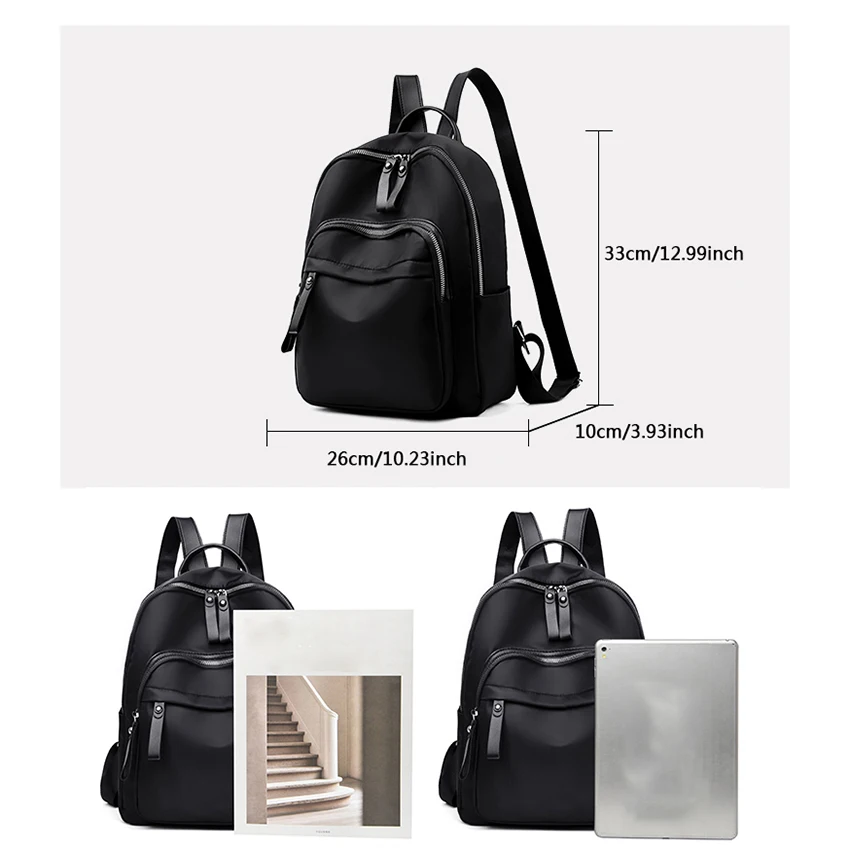 New Trendy Oxford Cloth Women\'s Backpack Commuting 2024 Fashion Versatile Large Capacity Women\'s Backpack Leisure Travel