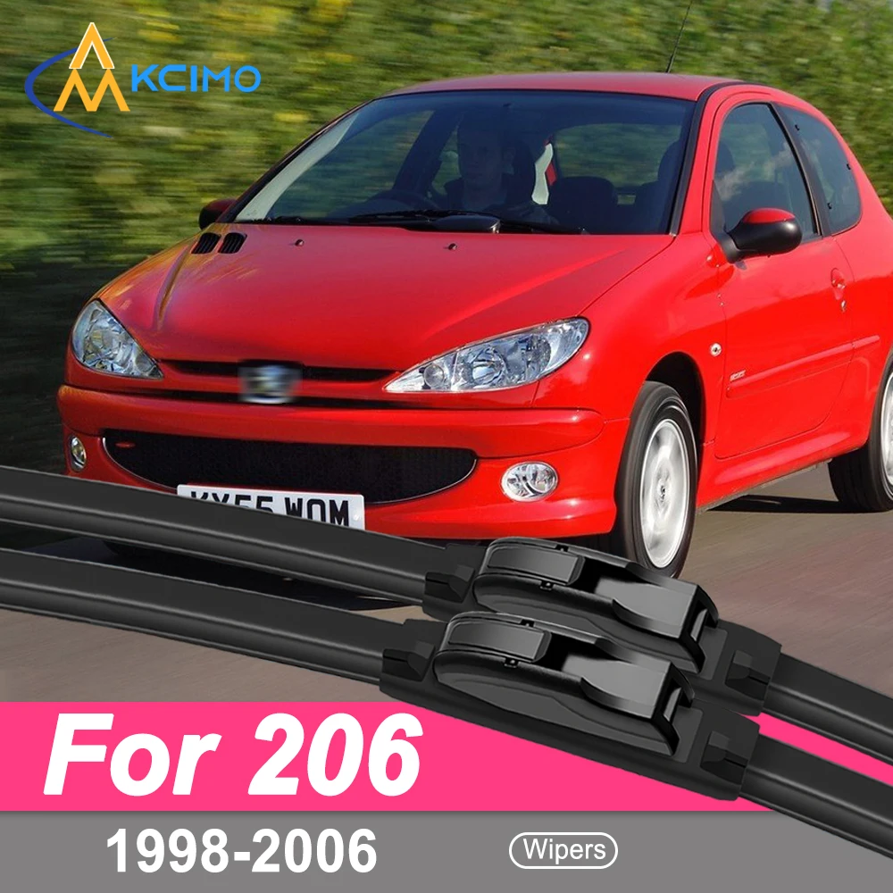 

Front Wiper Blades For Peugeot 206 1998 1999 2000 2001 2002 2003 2004 2005 2006 Car Wiper Blades Window Cleaning Car Accessories