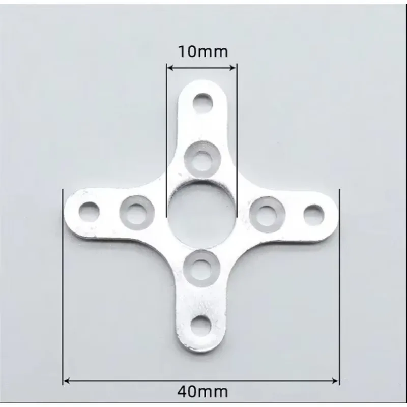 10PCS RC Airplane Brushless Motor Aluminum Alloy Fixed Seat Motor Mount Cross Holder for XXD Sunnysky EMAX 2208 2212 2217