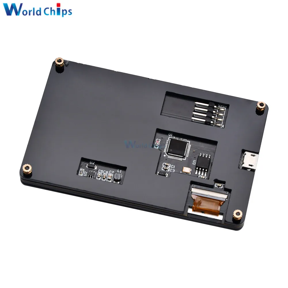 Pantalla de Monitor LCD IPS AIDA64 de 3,5 pulgadas, subpantalla dinámica USB, TYPE-C, 320x480, compatible con pantalla Vertical para Raspberry Pi